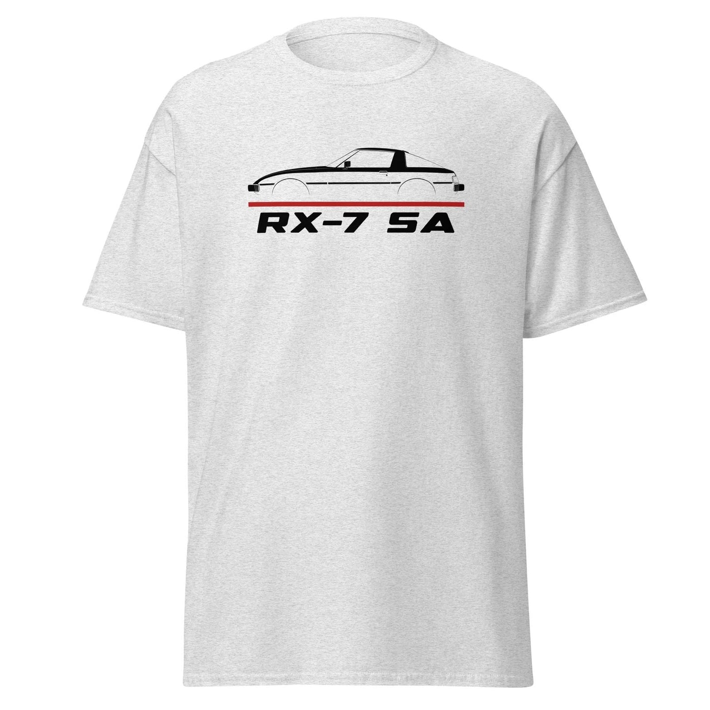 Premium T-Shirt For Mazda RX-7 SA 1978-1985 Car Fans Birthday Gift Tee Shirt Unisex T-shirt, Sweatshirt, Hoodie, Long Sleeve Tee - T-Shirt, Sweatshirt, Hoodie