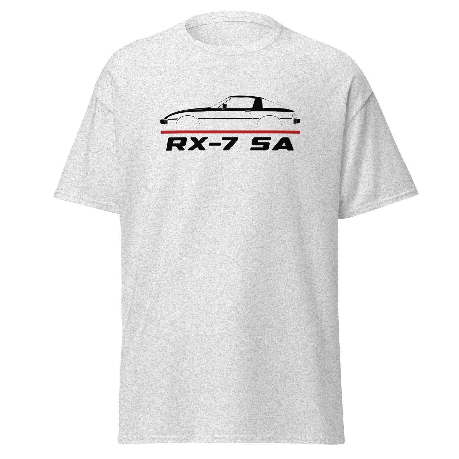Premium T-Shirt For Mazda RX-7 SA 1978-1985 Car Fans Birthday Gift Tee Shirt Unisex T-shirt, Sweatshirt, Hoodie, Long Sleeve Tee - T-Shirt, Sweatshirt, Hoodie