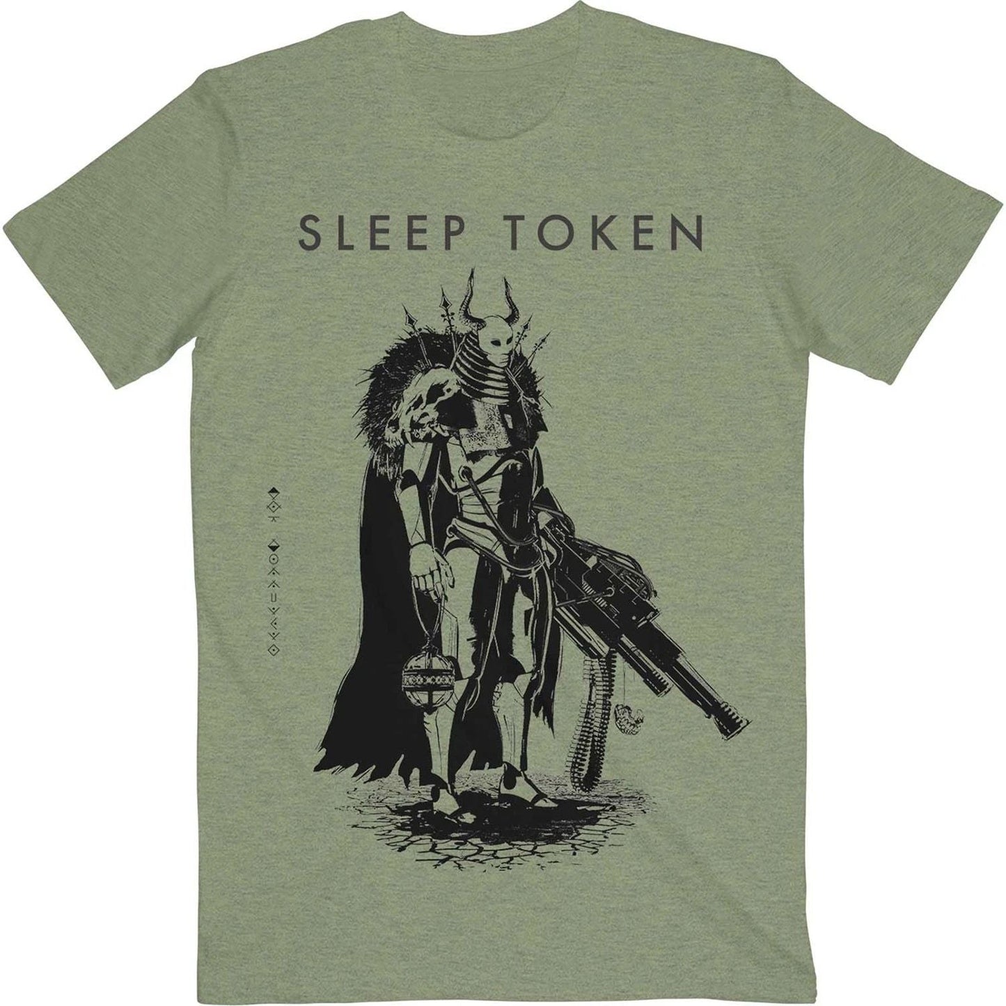 Men's Sleep Token The Summoning Slim Fit T-shirt X-Large Olive Unisex T-shirt, Sweatshirt, Hoodie, Long Sleeve Tee - T-Shirt, Sweatshirt, Hoodie