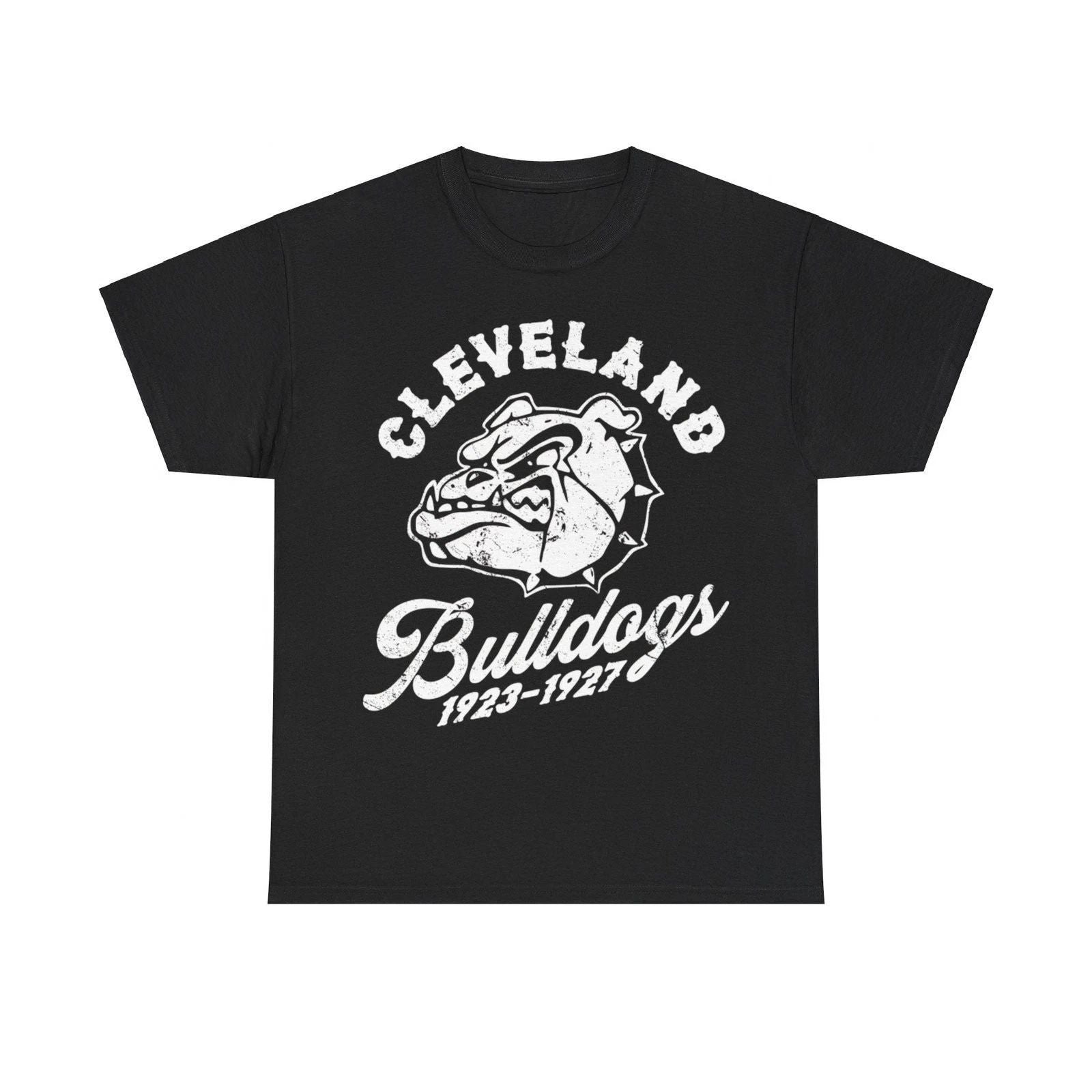 Cleveland Bulldogs 1923-1927 Ohio Football Team T-shirt Unisex T-shirt, Sweatshirt, Hoodie, Long Sleeve Tee - T-Shirt, Sweatshirt, Hoodie
