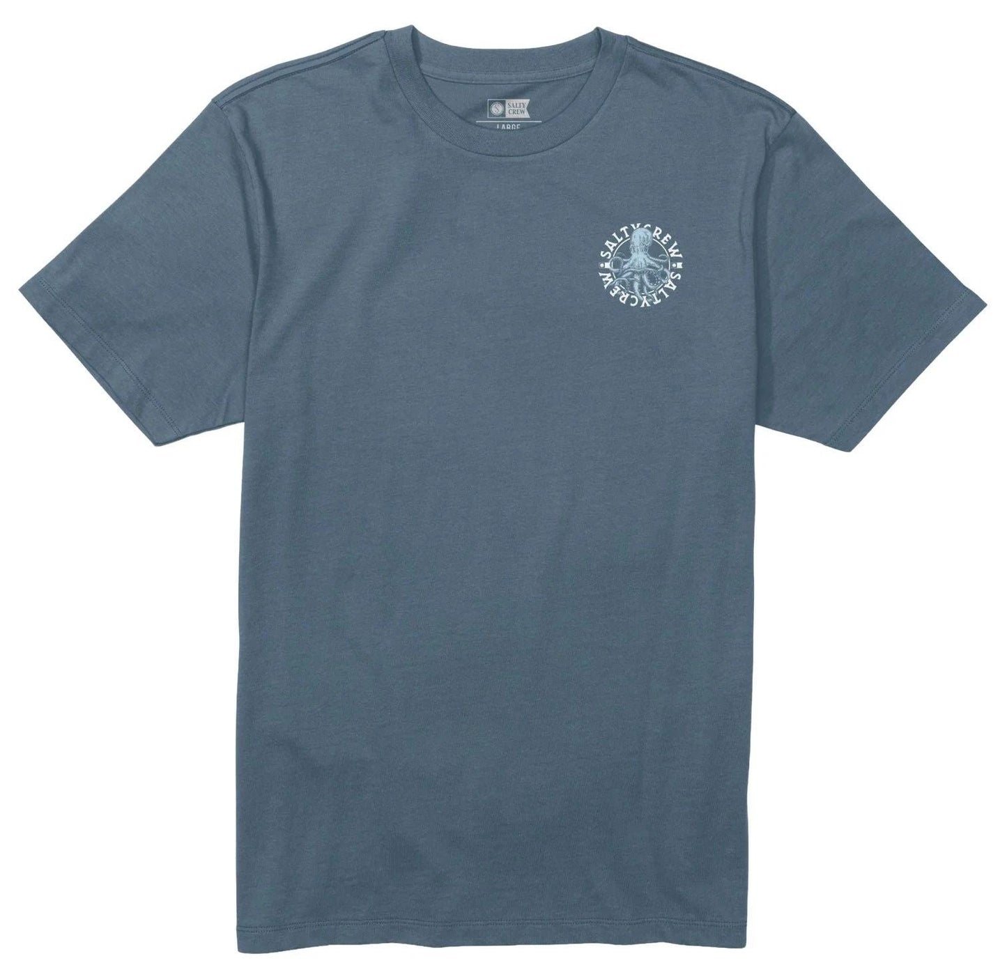 Salty Crew Tentacles SS T-Shirt - Slate - New Unisex T-shirt, Sweatshirt, Hoodie, Long Sleeve Tee - T-Shirt, Sweatshirt, Hoodie
