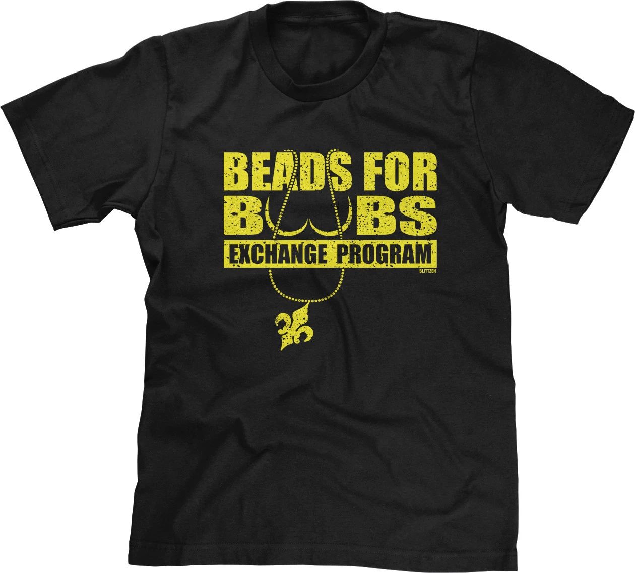 Beads For Boobs Exchange Program Mardi Gras New Orleans Nola Funny Joke Mens Tee Unisex T-shirt, Sweatshirt, Hoodie, Long Sleeve Tee - T-Shirt, Sweatshirt, Hoodie