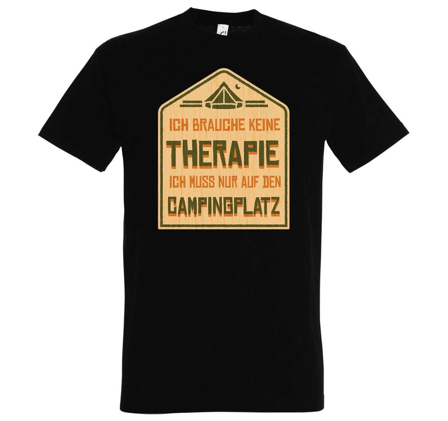 Youth Designz Therapy Camping Men's Printed T-Shirt Funny Adventure Hiking Unisex T-shirt, Sweatshirt, Hoodie, Long Sleeve Tee - T-Shirt, Sweatshirt, Hoodie