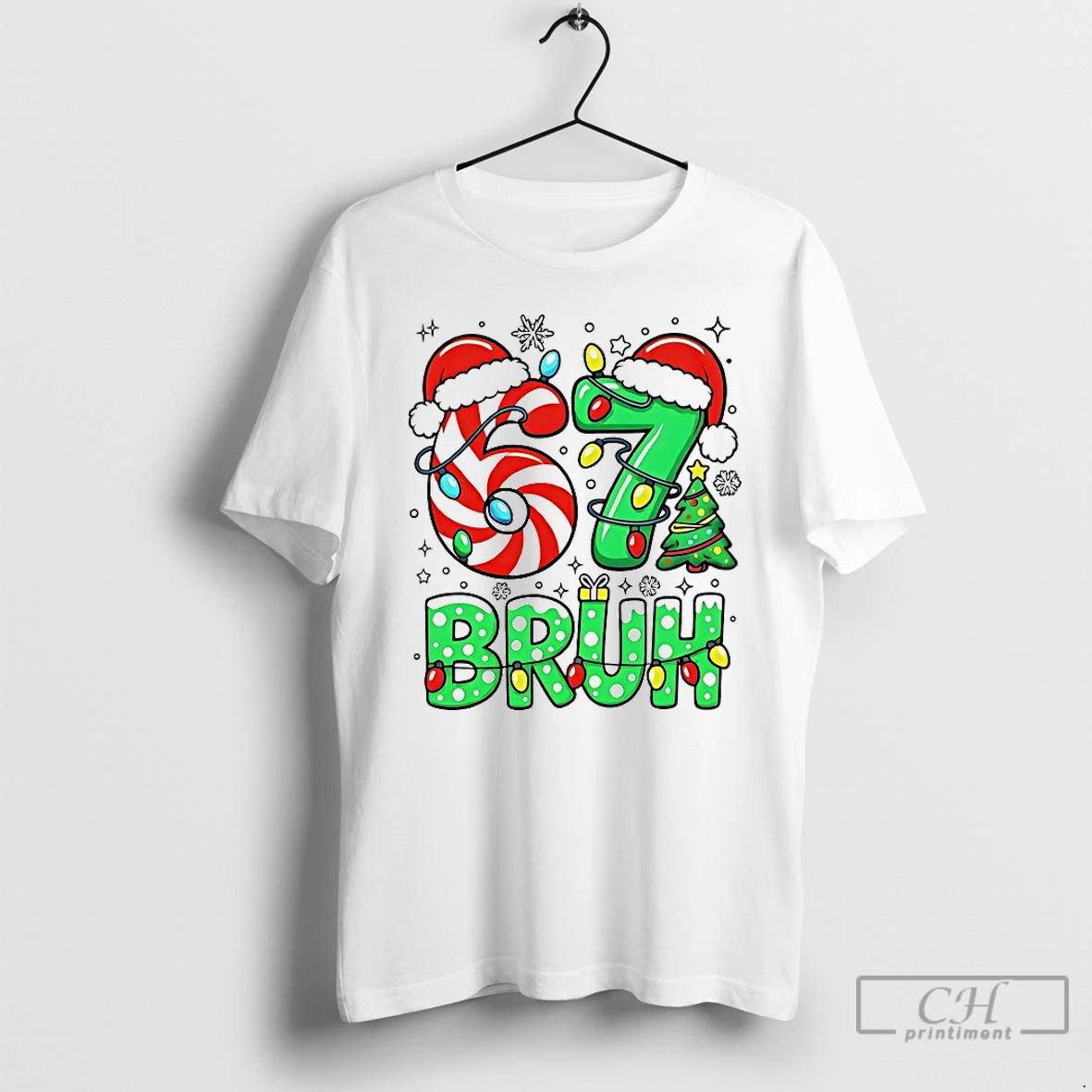 Premium Bruh 67 Christmas T Shirts Unisex T-shirt, Sweatshirt, Hoodie, Long Sleeve Tee - T-Shirt, Sweatshirt, Hoodie