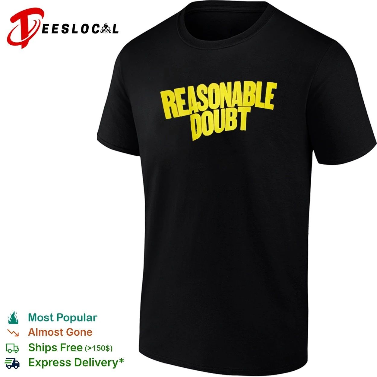 Reasonable Doubt Jay-Z Hip Hop Rap Album T-shirt Unisex T-shirt, Sweatshirt, Hoodie, Long Sleeve Tee - T-Shirt, Sweatshirt, Hoodie