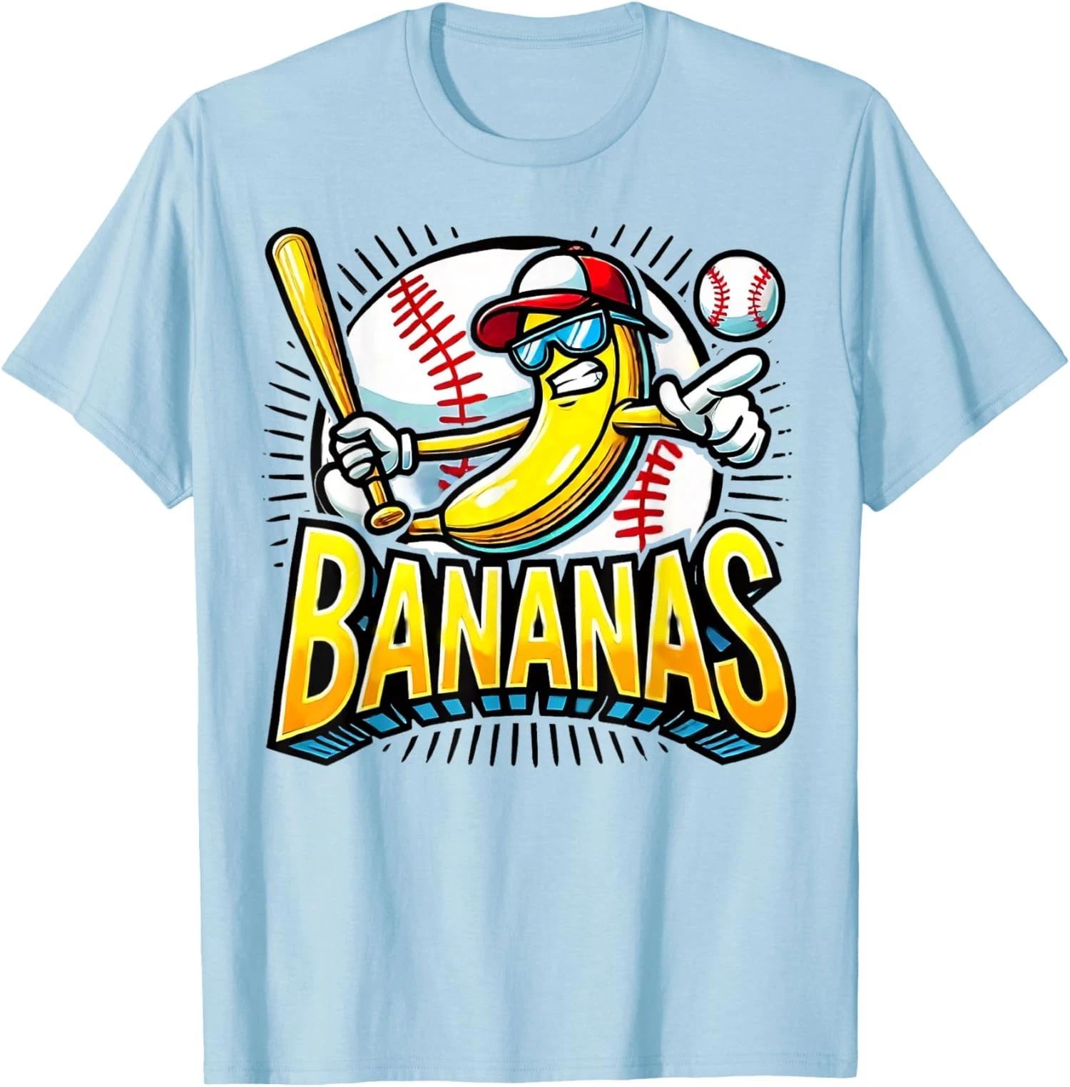 Cute Banana Graphics Banana Lover Baseball Fans Unisex T-Shirt Unisex T-shirt, Sweatshirt, Hoodie, Long Sleeve Tee - T-Shirt, Sweatshirt, Hoodie