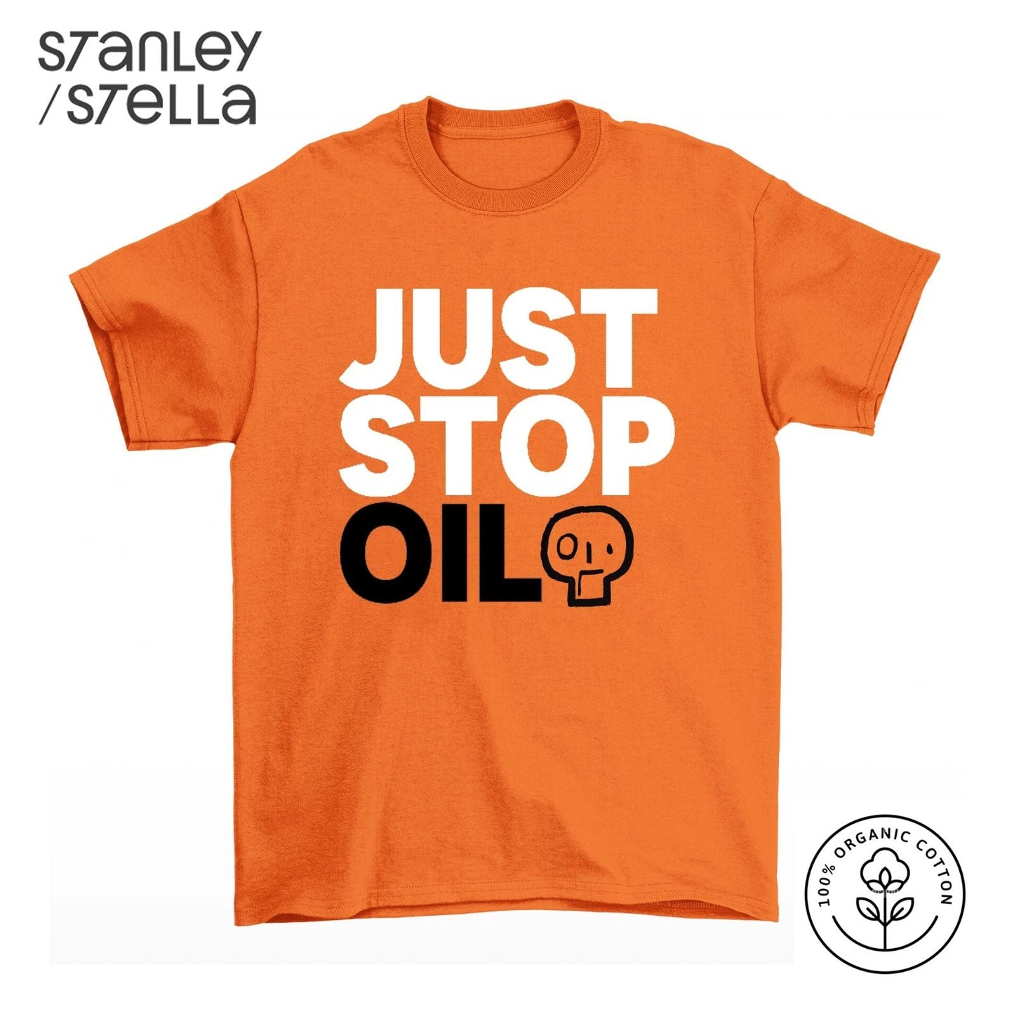 JUST STOP OIL Unisex  Cotton Environmental T-Shirt Protest Save The Earth Unisex T-shirt, Sweatshirt, Hoodie, Long Sleeve Tee - T-Shirt, Sweatshirt, Hoodie