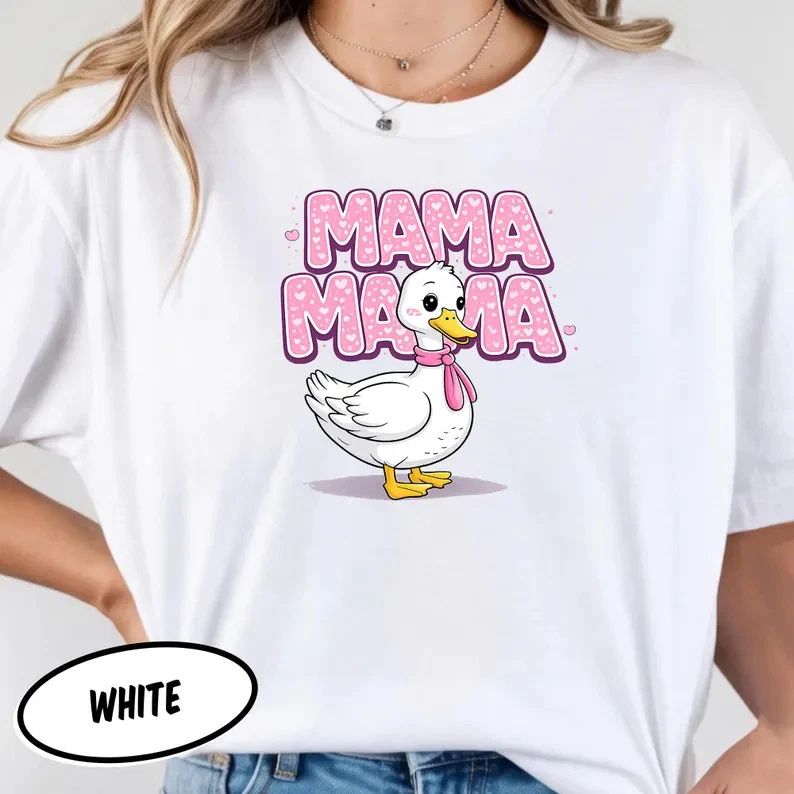 Mama Goose Cute Comfort Tee Unisex T-shirt, Sweatshirt, Hoodie, Long Sleeve Tee - T-Shirt, Sweatshirt, Hoodie