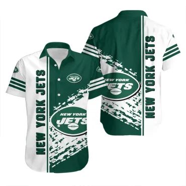 Personalized New York Jets Action Burst Hawaiian Shirt Unisex T-shirt, Sweatshirt, Hoodie, Long Sleeve Tee - T-Shirt, Sweatshirt, Hoodie