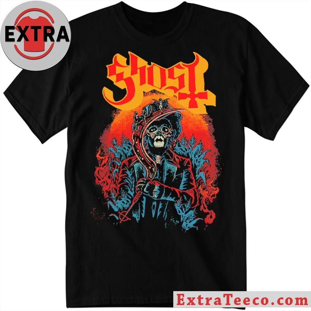 The Ghost Black Harvest Shirt Unisex T-shirt, Sweatshirt, Hoodie, Long Sleeve Tee - T-Shirt, Sweatshirt, Hoodie