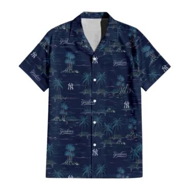 New York Yankees Island Nights Hawaiian Shirt Unisex T-shirt, Sweatshirt, Hoodie, Long Sleeve Tee - T-Shirt, Sweatshirt, Hoodie