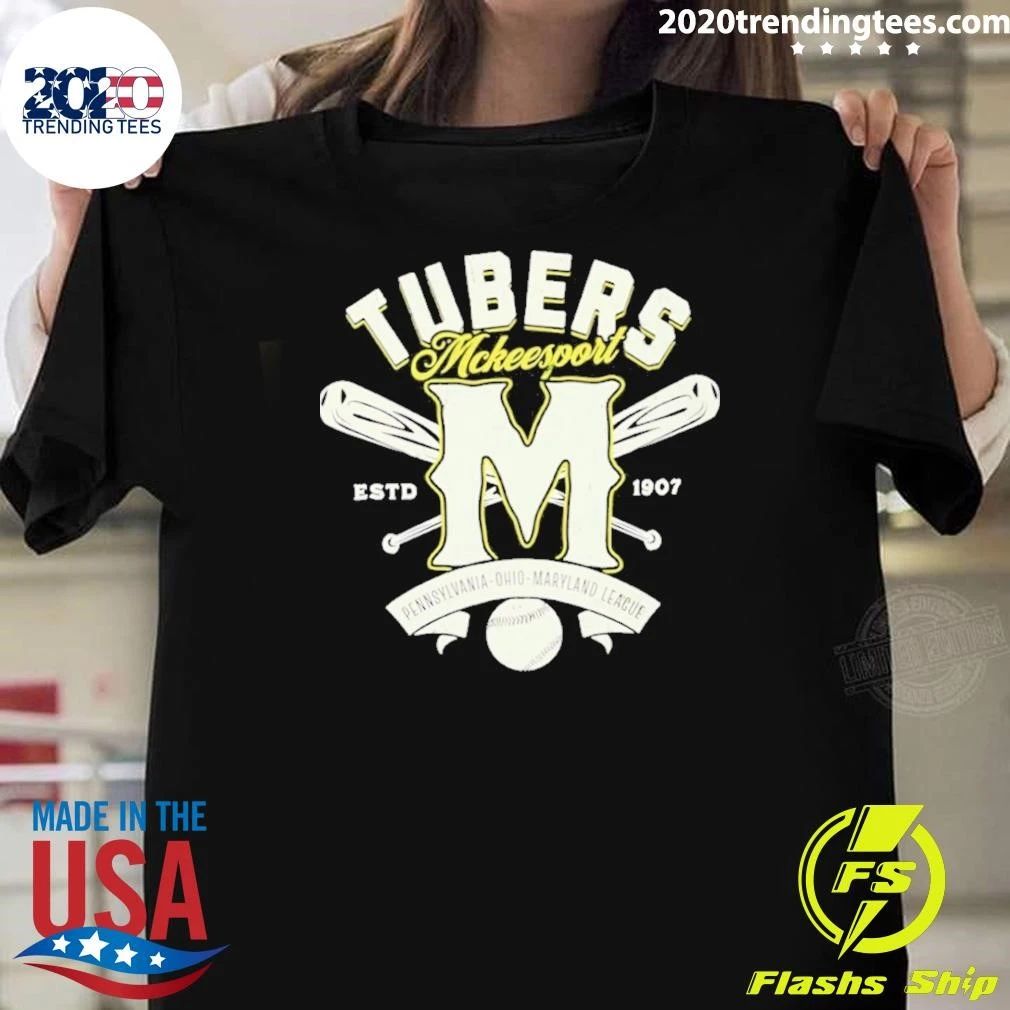 Mckeesport Tubers Baseball 1907 Shirt Unisex T-shirt, Sweatshirt, Hoodie, Long Sleeve Tee - T-Shirt, Sweatshirt, Hoodie