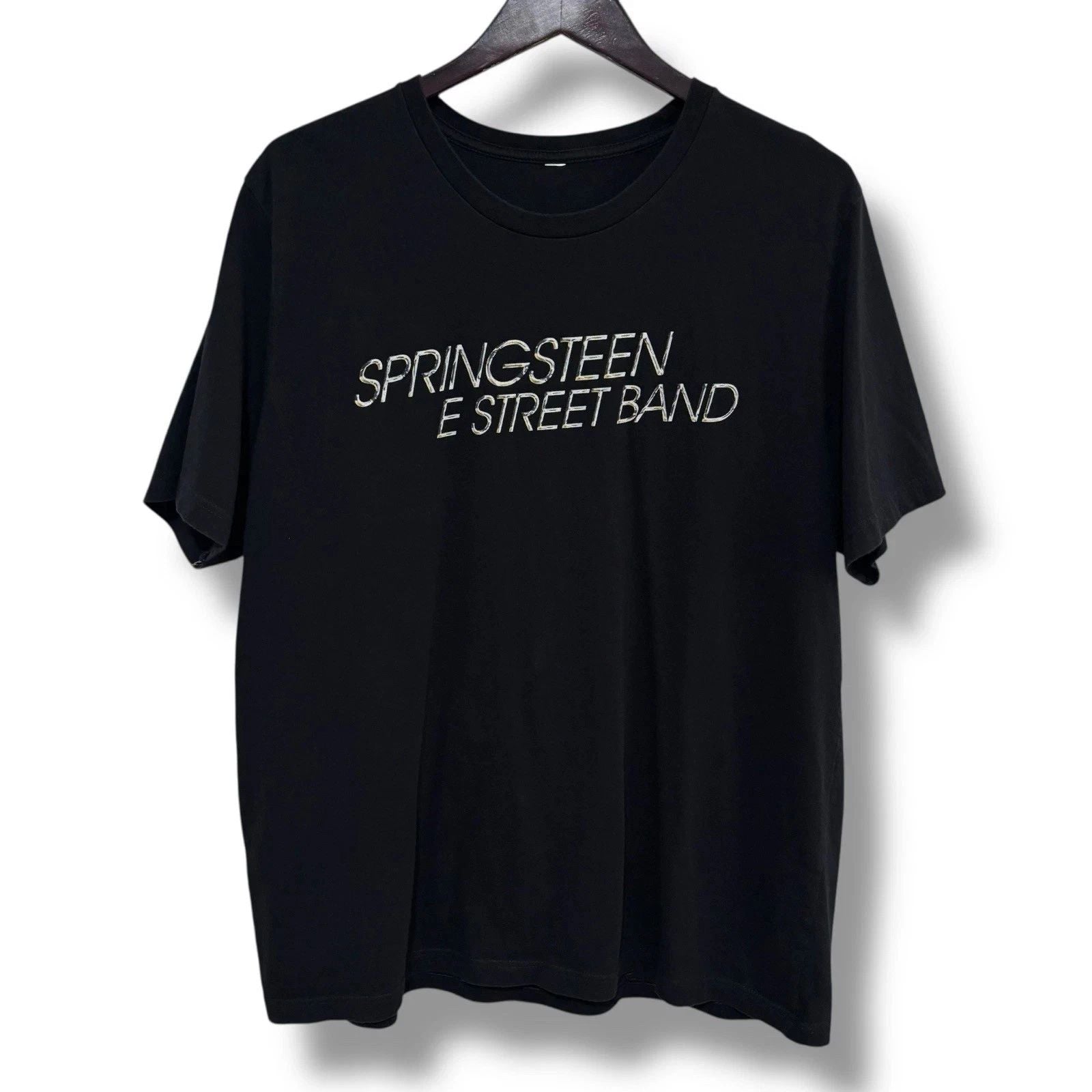 Bruce Springsteen & E Street Band Double Sided Graphic T-Shirt Black Unisex T-shirt, Sweatshirt, Hoodie, Long Sleeve Tee - T-Shirt, Sweatshirt, Hoodie