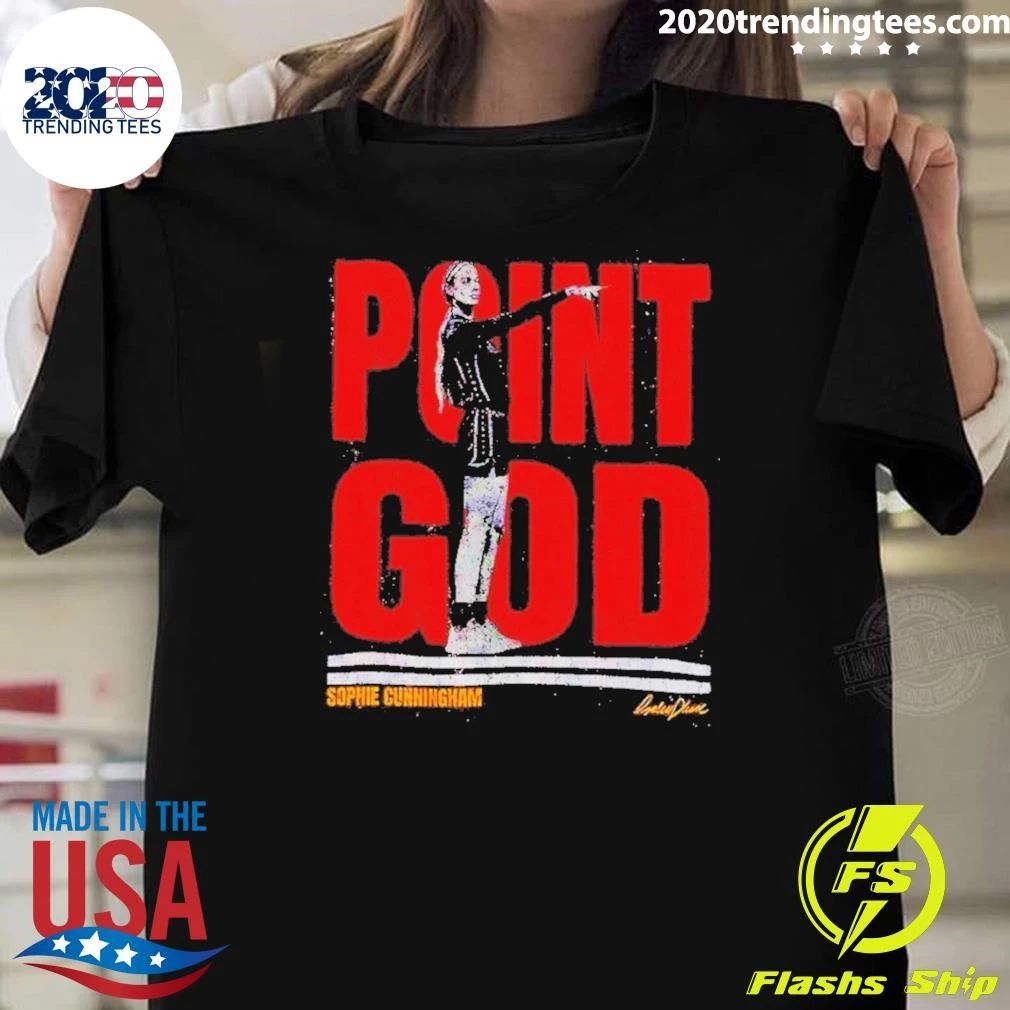 Sophie Cunningham Wnba Player Point God Basketball Fan Shirt Unisex T-shirt, Sweatshirt, Hoodie, Long Sleeve Tee - T-Shirt, Sweatshirt, Hoodie