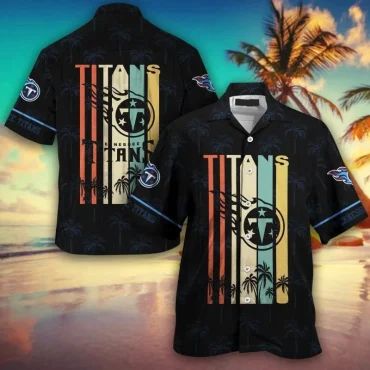 Tennessee Titans Island Blitz Hawaiian Shirt Unisex T-shirt, Sweatshirt, Hoodie, Long Sleeve Tee - T-Shirt, Sweatshirt, Hoodie