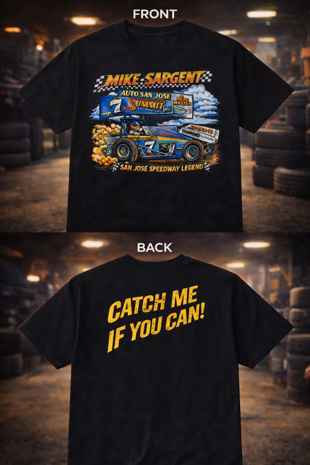 Throwback San Jose Speedway Drivers T-Shirts Unisex T-shirt, Sweatshirt, Hoodie, Long Sleeve Tee - T-Shirt, Sweatshirt, Hoodie