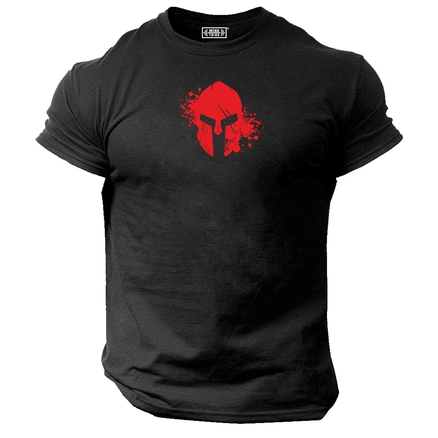 Blood Spartan Helmet T Shirt Gym Clothing Bodybuilding Training Workout MMA Top Unisex T-shirt, Sweatshirt, Hoodie, Long Sleeve Tee - T-Shirt, Sweatshirt, Hoodie