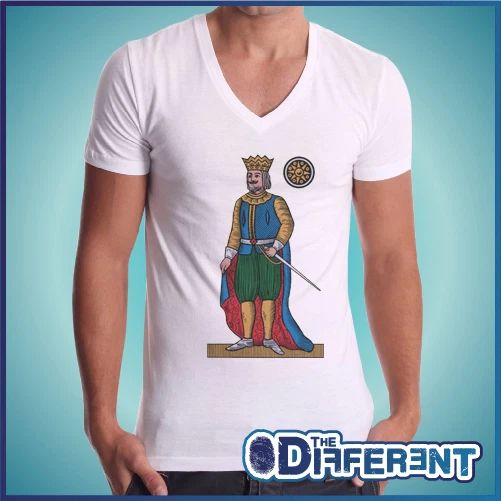 T-shirt V Neck King Of Money Card King The Happiness Is Have My T-shirt New Unisex T-shirt, Sweatshirt, Hoodie, Long Sleeve Tee - T-Shirt, Sweatshirt, Hoodie
