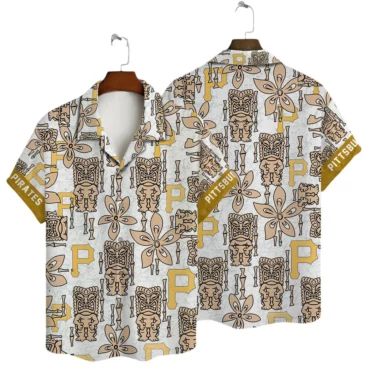 Pittsburgh Pirates Tiki Totem Hawaiian Shirt Unisex T-shirt, Sweatshirt, Hoodie, Long Sleeve Tee - T-Shirt, Sweatshirt, Hoodie