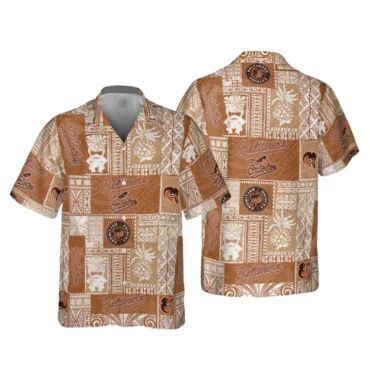 Baltimore Orioles Pineapple Patch Hawaiian Shirt Unisex T-shirt, Sweatshirt, Hoodie, Long Sleeve Tee - T-Shirt, Sweatshirt, Hoodie