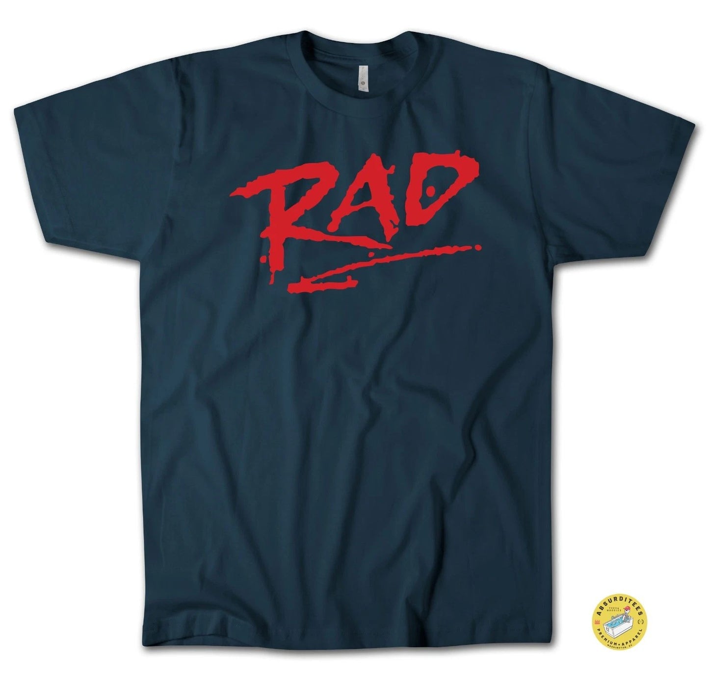 RAD Movie T-Shirt | 1986 BMX Classic Retro Logo Tee | Cult Classic BMX Shirt Unisex T-shirt, Sweatshirt, Hoodie, Long Sleeve Tee - T-Shirt, Sweatshirt, Hoodie