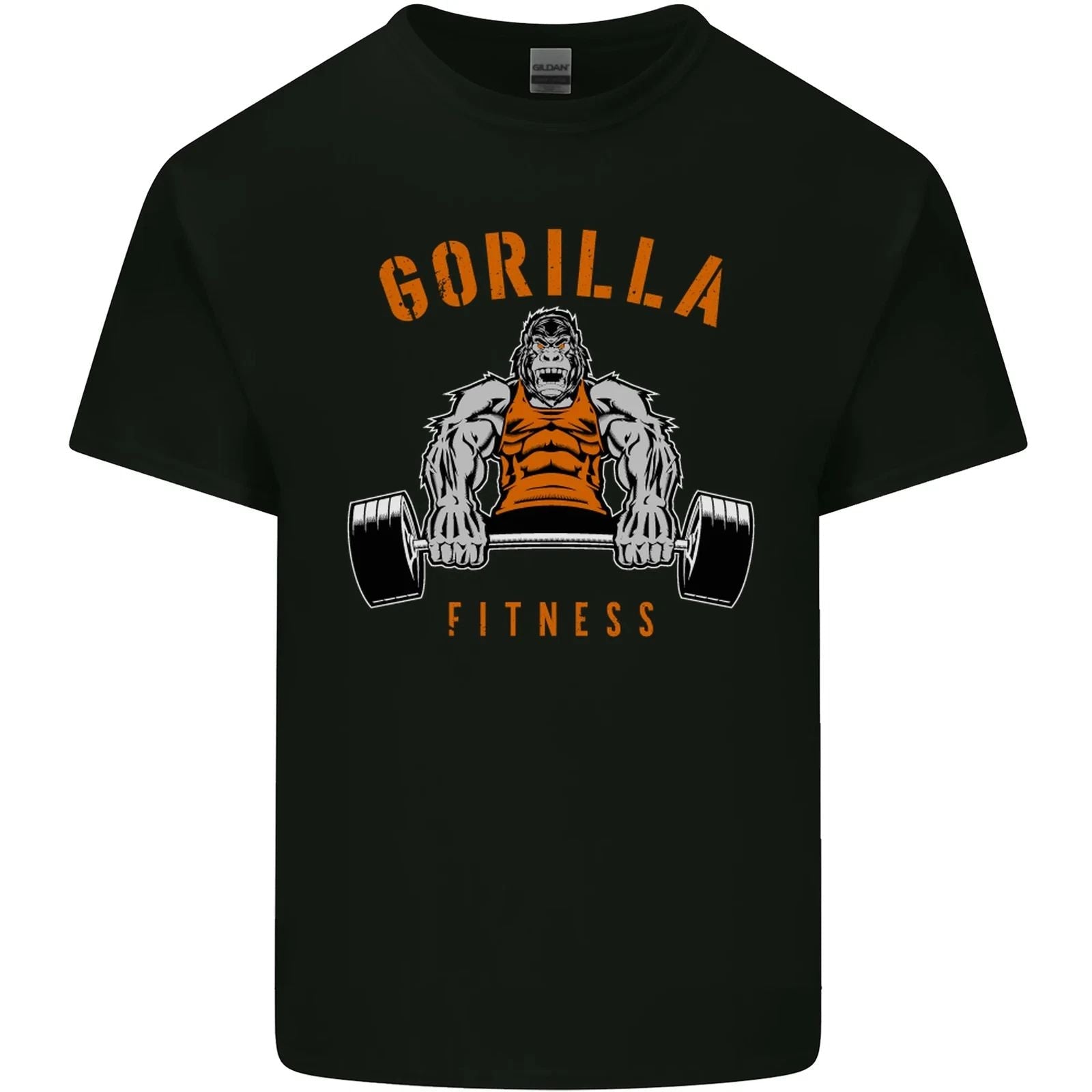 Gym Gorilla Fitness Bodybuilding Training Mens Cotton T-Shirt Tee Top Unisex T-shirt, Sweatshirt, Hoodie, Long Sleeve Tee - T-Shirt, Sweatshirt, Hoodie