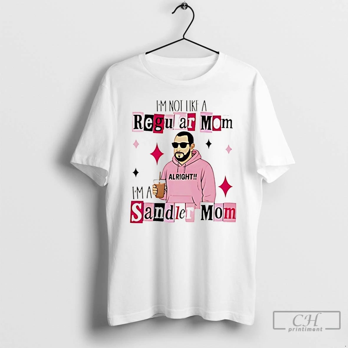 Premium Im Not A Regular Mom Im A Sandler Christmas T Shirts Unisex T-shirt, Sweatshirt, Hoodie, Long Sleeve Tee - T-Shirt, Sweatshirt, Hoodie