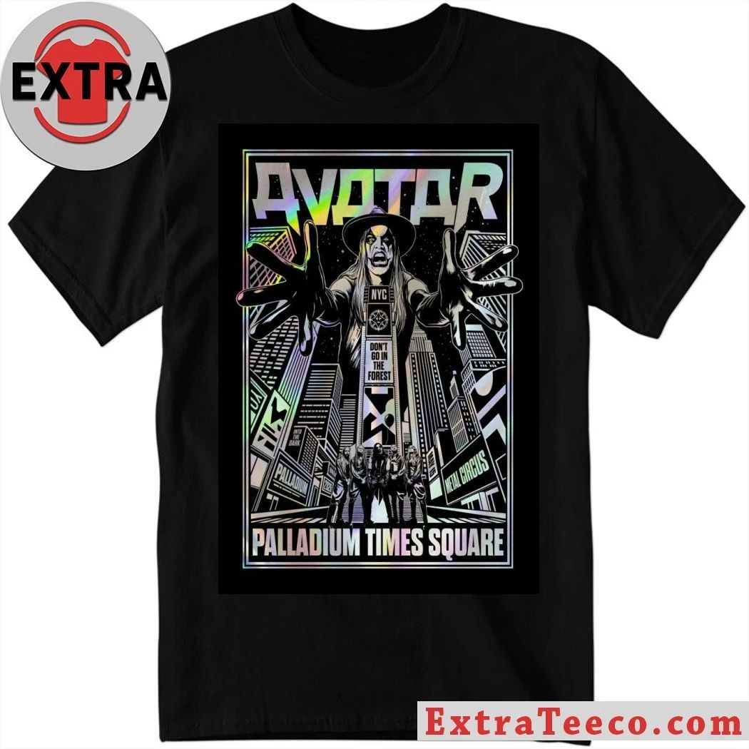 Avatar May 15 2026 New York NY Tour Poster Shirt Unisex T-shirt, Sweatshirt, Hoodie, Long Sleeve Tee - T-Shirt, Sweatshirt, Hoodie