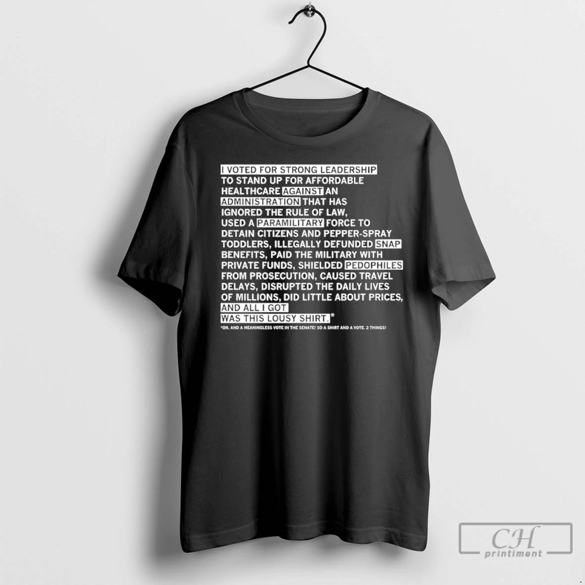 Premium Lousy Shutdown Unisex T-shirt, Sweatshirt, Hoodie, Long Sleeve Tee - T-Shirt, Sweatshirt, Hoodie
