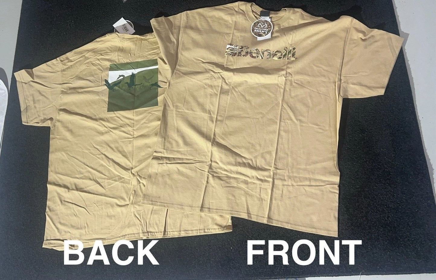 FDE Benelli Flyway T-Shirt with Realtree MAX-5 Logo, Tan XXL  CAMO Unisex T-shirt, Sweatshirt, Hoodie, Long Sleeve Tee - T-Shirt, Sweatshirt, Hoodie