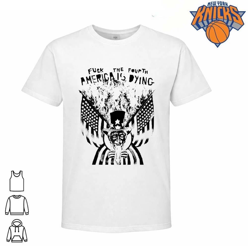 Fuck The Fourth America Is Dying Burning Uncle Sam Punk Grunge Shirt Unisex T-shirt, Sweatshirt, Hoodie, Long Sleeve Tee - T-Shirt, Sweatshirt, Hoodie