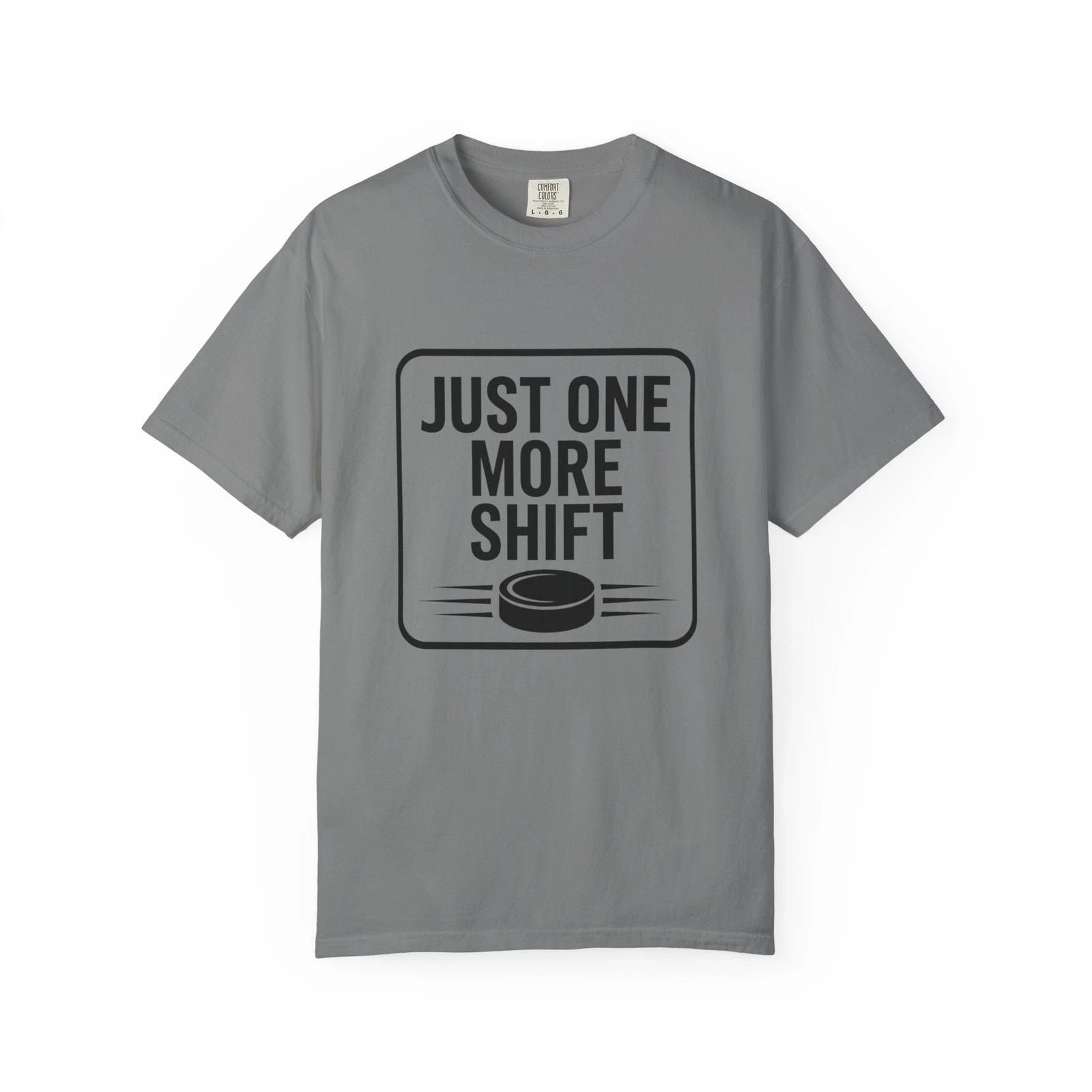 Funny Hockey Tee Just One More Shift Beer League Adult Tee Unisex Hockey Unisex T-shirt, Sweatshirt, Hoodie, Long Sleeve Tee - T-Shirt, Sweatshirt, Hoodie