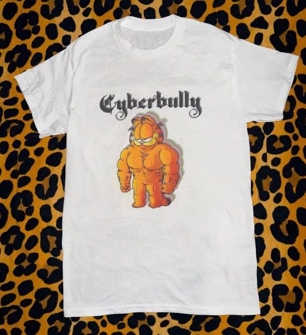 CYBERBULLY Garfield Shirt Unisex T-shirt, Sweatshirt, Hoodie, Long Sleeve Tee - T-Shirt, Sweatshirt, Hoodie