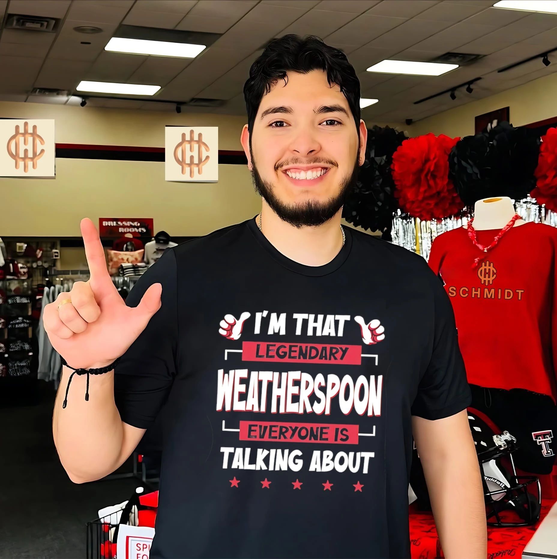 Im that legendary Weatherspoon everyone is talking about shirt Unisex T-shirt, Sweatshirt, Hoodie, Long Sleeve Tee - T-Shirt, Sweatshirt, Hoodie