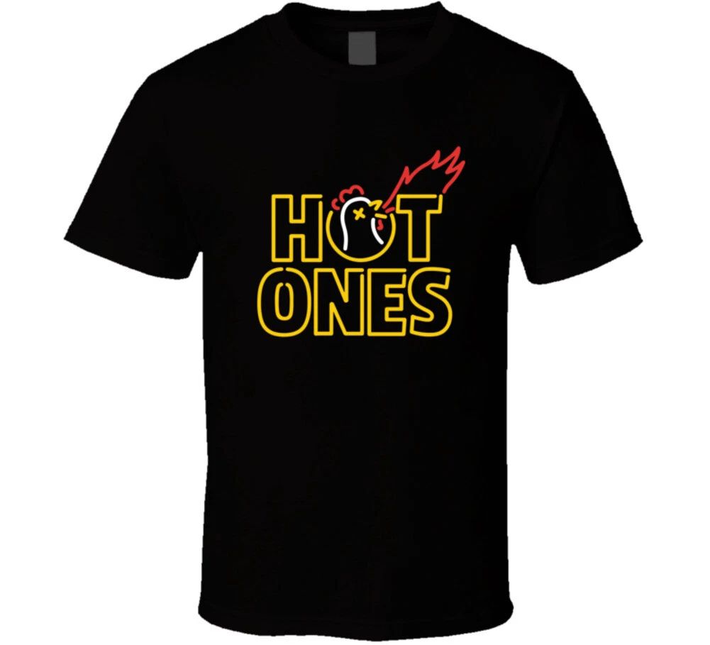 Hot Ones Hot Sauce Logo T Shirt Unisex T-shirt, Sweatshirt, Hoodie, Long Sleeve Tee - T-Shirt, Sweatshirt, Hoodie