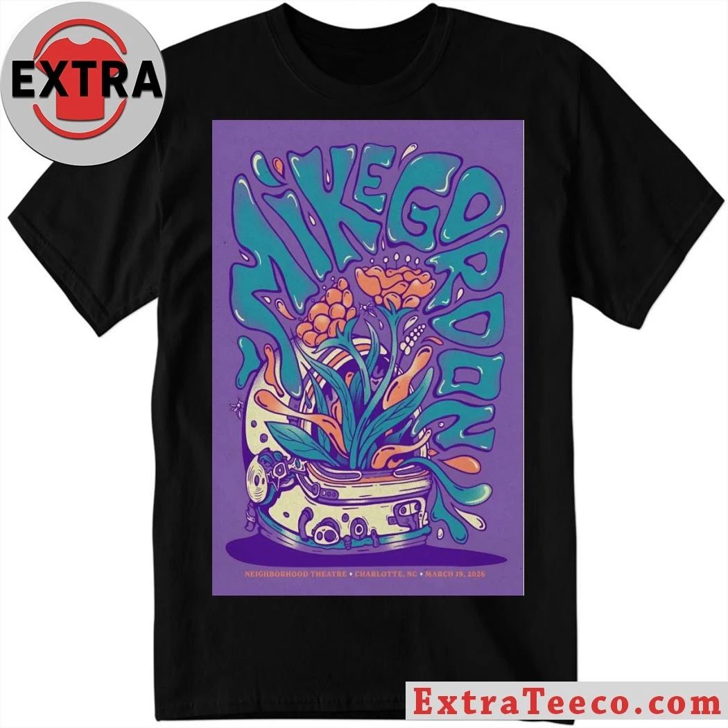 Mike Gordon Neighborhood Theatre March 19 2026 Poster Shirt Unisex T-shirt, Sweatshirt, Hoodie, Long Sleeve Tee - T-Shirt, Sweatshirt, Hoodie