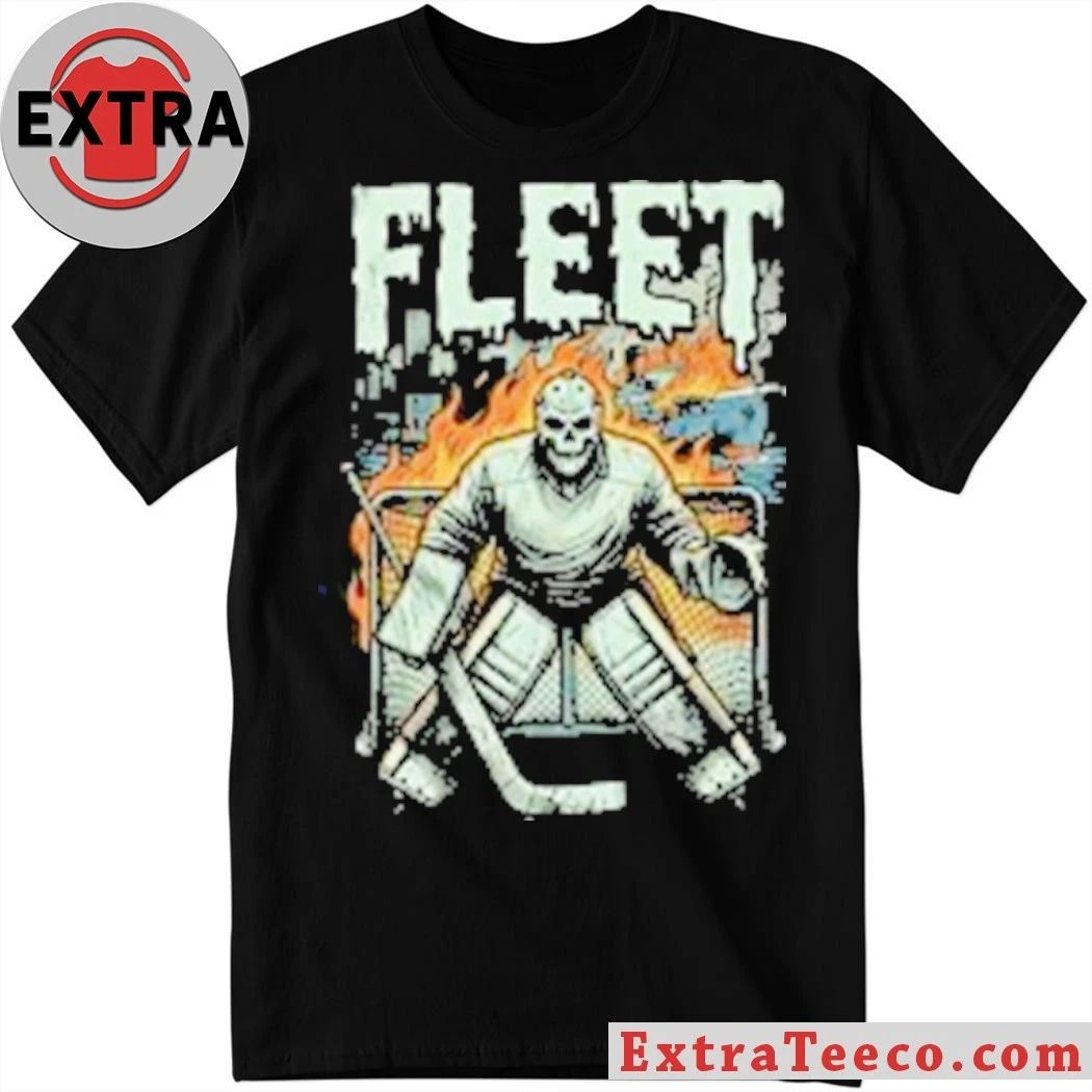 Boston Fleet Hockey Skull Shirt Unisex T-shirt, Sweatshirt, Hoodie, Long Sleeve Tee - T-Shirt, Sweatshirt, Hoodie