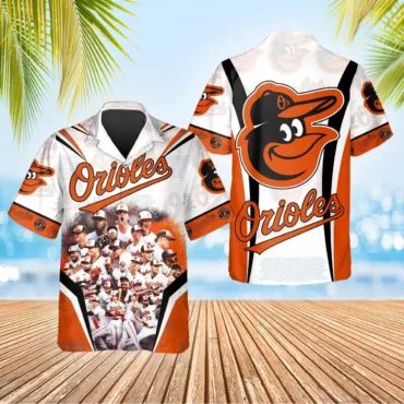 Baltimore Orioles Team Pride Celebration Hawaiian Shirt Unisex T-shirt, Sweatshirt, Hoodie, Long Sleeve Tee - T-Shirt, Sweatshirt, Hoodie
