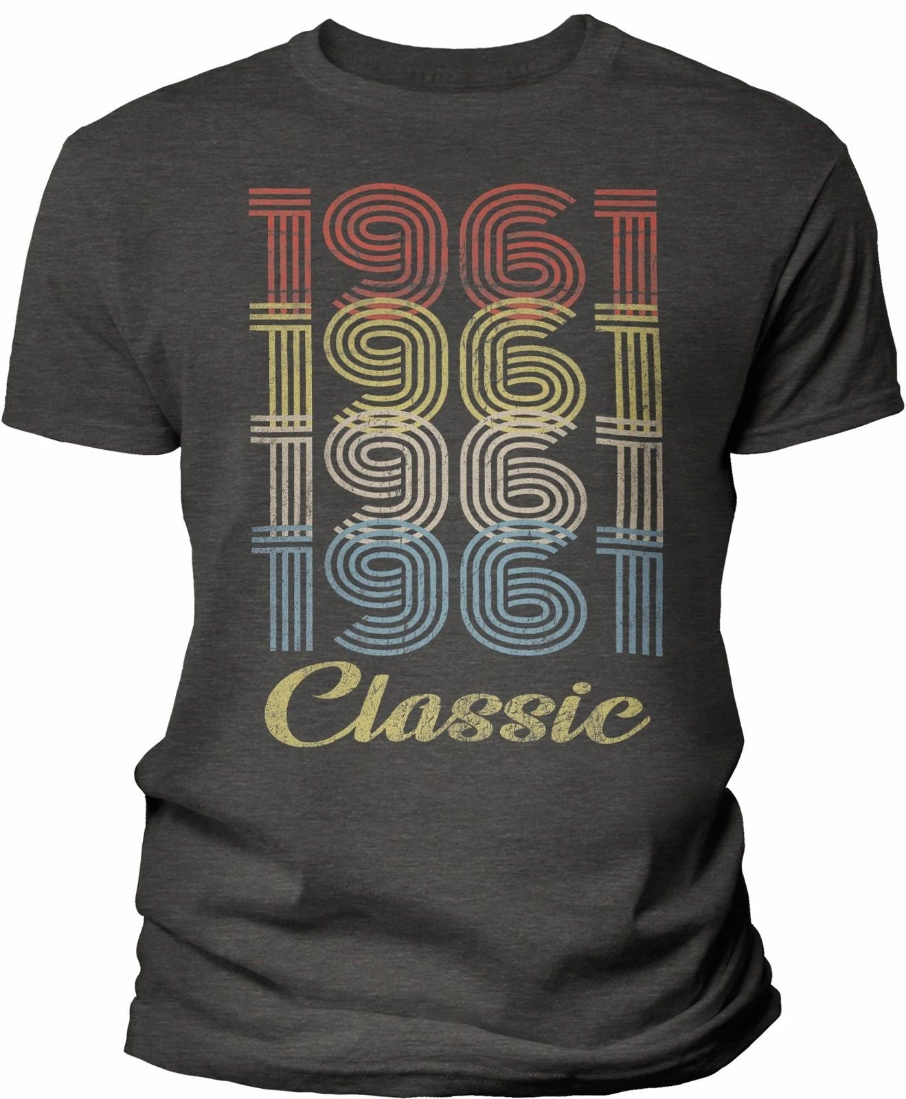 65th Birthday Gift Shirt For Men - 1961 Retro Birthday - 003 Unisex T-shirt, Sweatshirt, Hoodie, Long Sleeve Tee - T-Shirt, Sweatshirt, Hoodie