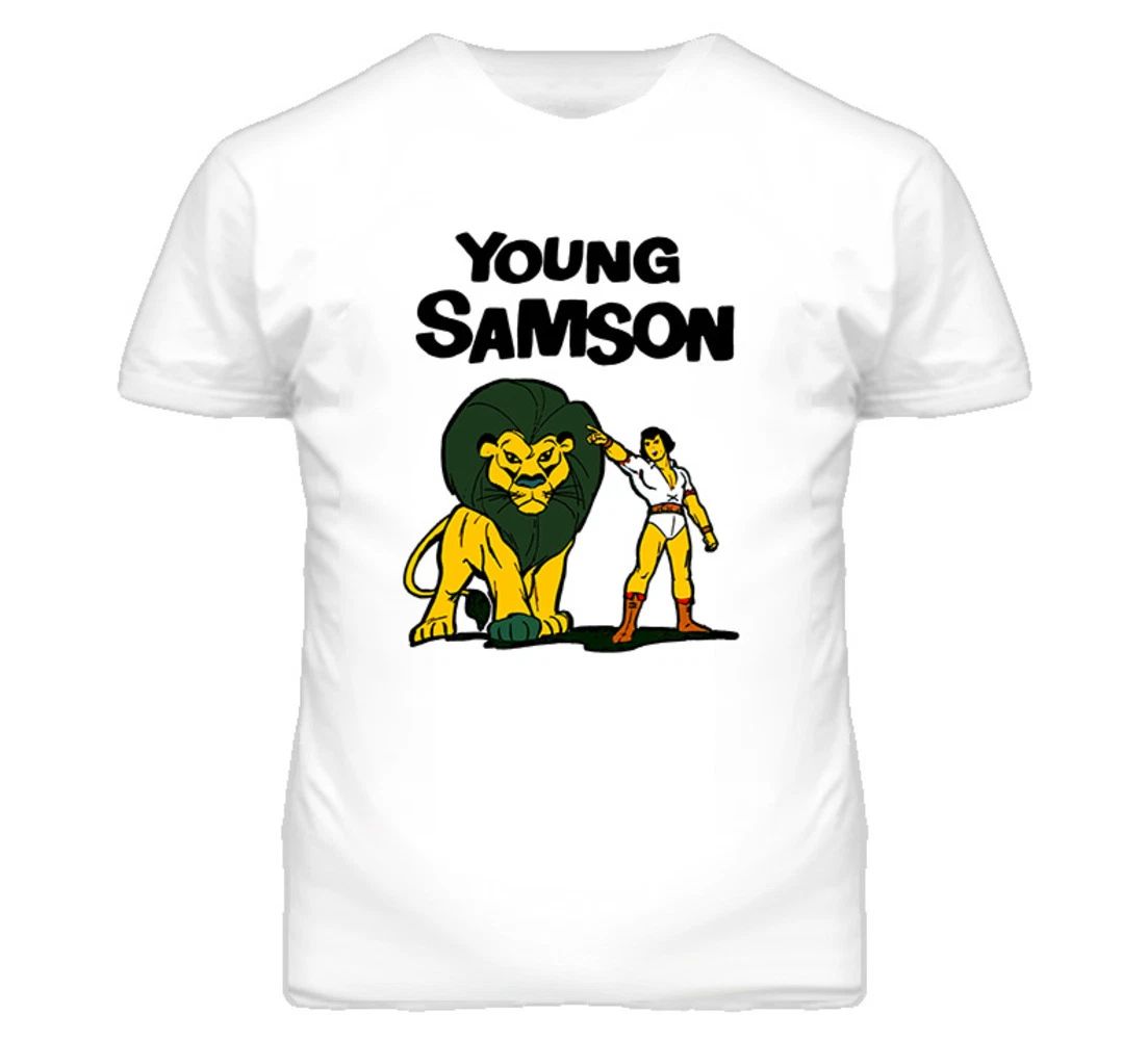 Young Samson And Goliath Cartoon Retro Tv T Shirt Unisex T-shirt, Sweatshirt, Hoodie, Long Sleeve Tee - T-Shirt, Sweatshirt, Hoodie