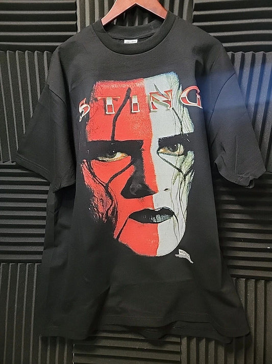 "MODERN" WCW STING WORLD CHAMPION BIG FACE T SHIRT Unisex T-shirt, Sweatshirt, Hoodie, Long Sleeve Tee - T-Shirt, Sweatshirt, Hoodie