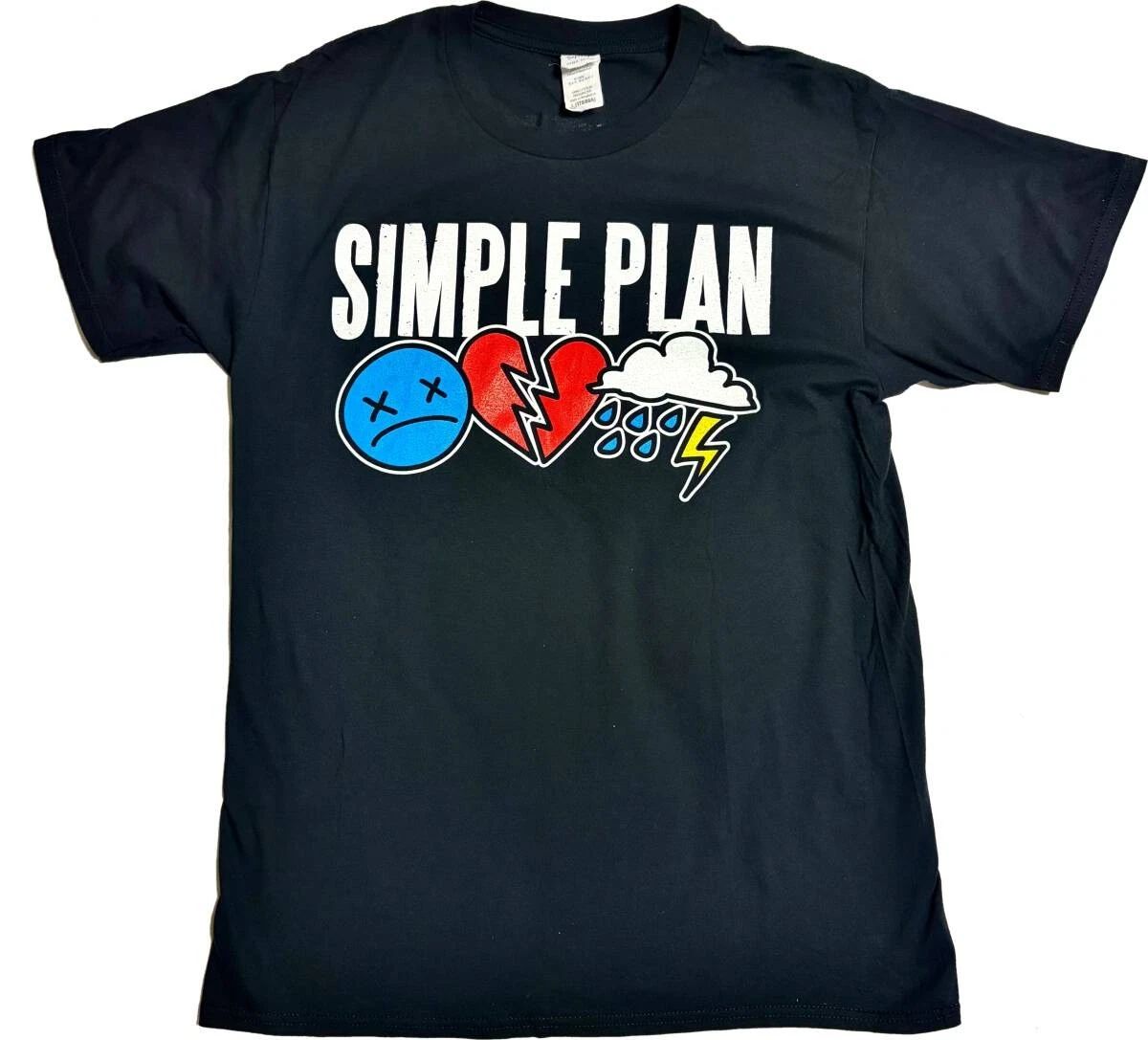 Simple Plan 15Th Anniversary Band T-Shirt Japan Official Concert Adult Unisex T-shirt, Sweatshirt, Hoodie, Long Sleeve Tee - T-Shirt, Sweatshirt, Hoodie