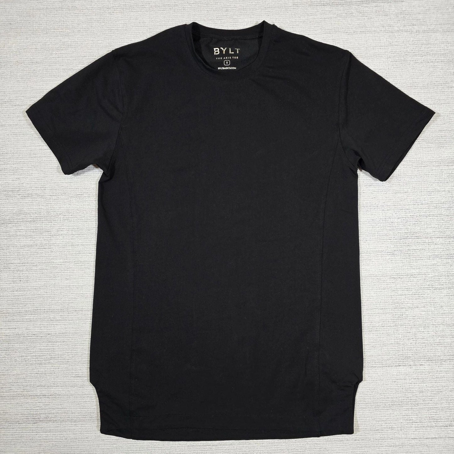Bylt Premium Basics The Axis Tee Mens S Black Short Sleeve Shirt Minimalist Unisex T-shirt, Sweatshirt, Hoodie, Long Sleeve Tee - T-Shirt, Sweatshirt, Hoodie