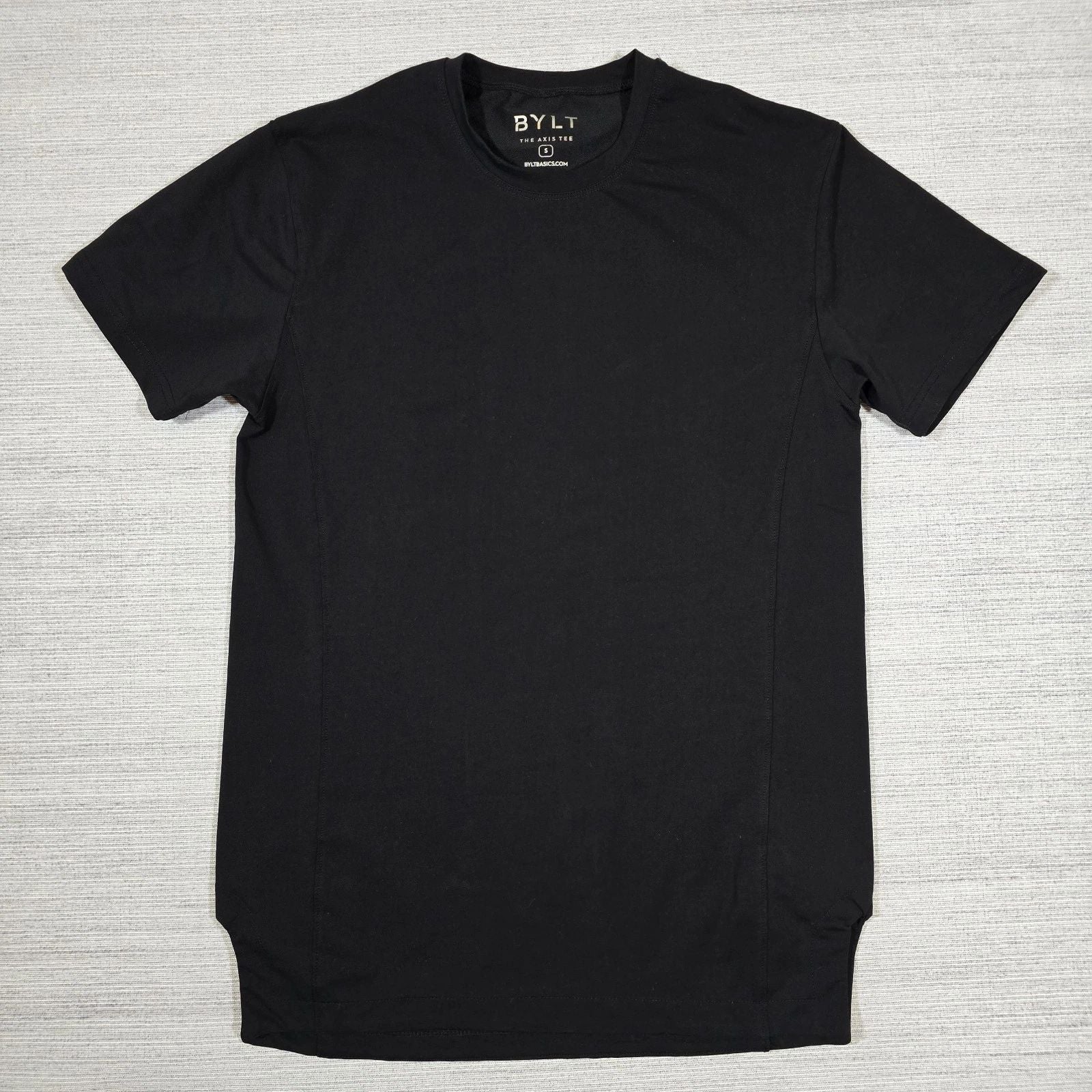 Bylt Premium Basics The Axis Tee Mens S Black Short Sleeve Shirt Minimalist Unisex T-shirt, Sweatshirt, Hoodie, Long Sleeve Tee - T-Shirt, Sweatshirt, Hoodie