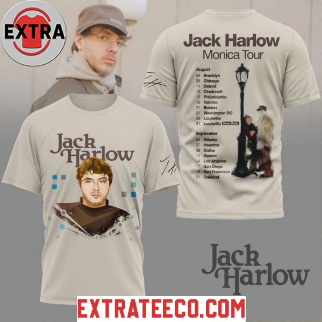 Jack Harlow Minica Tour T-Shirt  Perfect Gift for Men & Women Unisex T-shirt, Sweatshirt, Hoodie, Long Sleeve Tee - T-Shirt, Sweatshirt, Hoodie