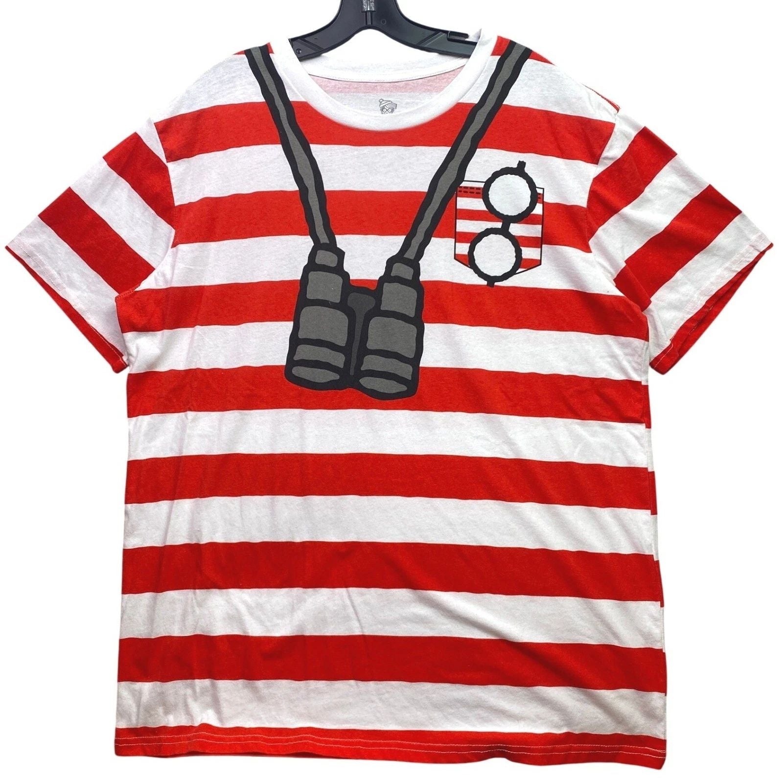 Wheres Waldo Shirt Mens Extra Large Streetwear Everyday Festival Beachy Cosplay Unisex T-shirt, Sweatshirt, Hoodie, Long Sleeve Tee - T-Shirt, Sweatshirt, Hoodie
