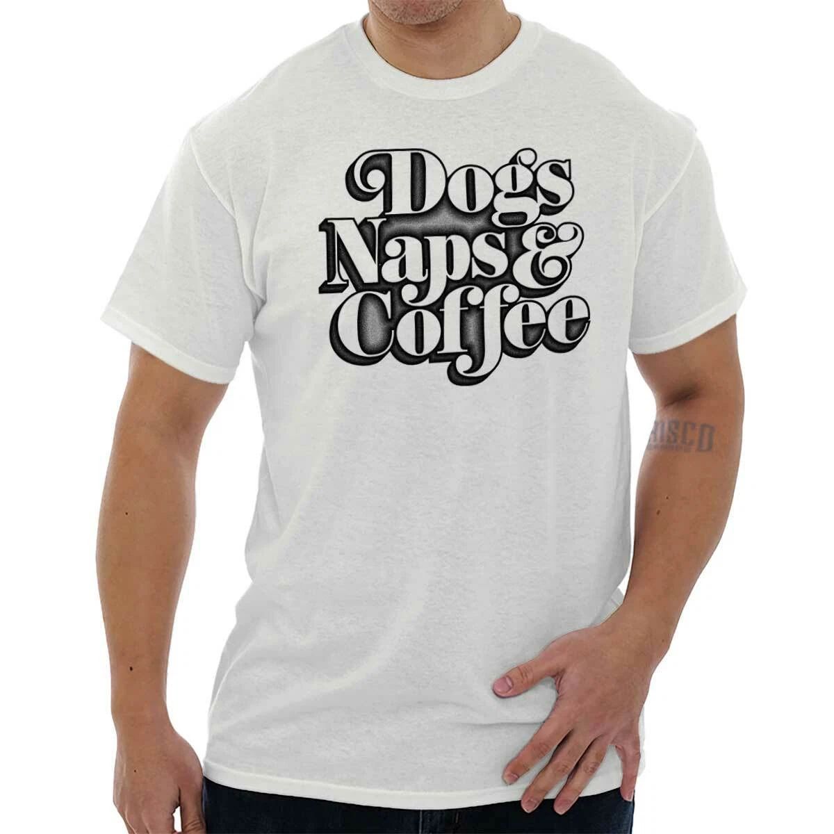 Dogs Naps & Coffee Pet Owner Puppy Caffeine Novelty Gift T Shirt Tee Unisex T-shirt, Sweatshirt, Hoodie, Long Sleeve Tee - T-Shirt, Sweatshirt, Hoodie