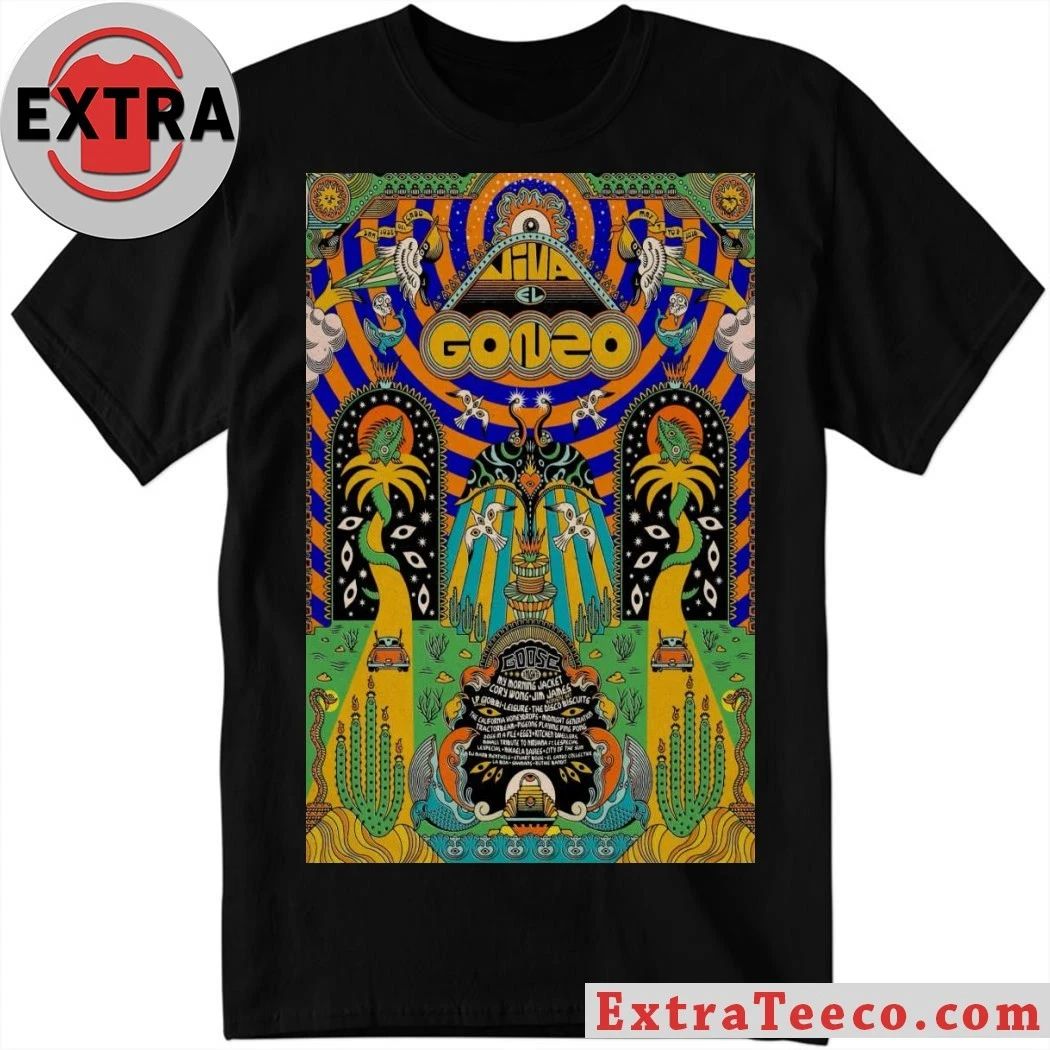 Viva El Gonzo Mexico 2026 Poster Shirt  Perfect Gift for Men & Women Unisex T-shirt, Sweatshirt, Hoodie, Long Sleeve Tee - T-Shirt, Sweatshirt, Hoodie