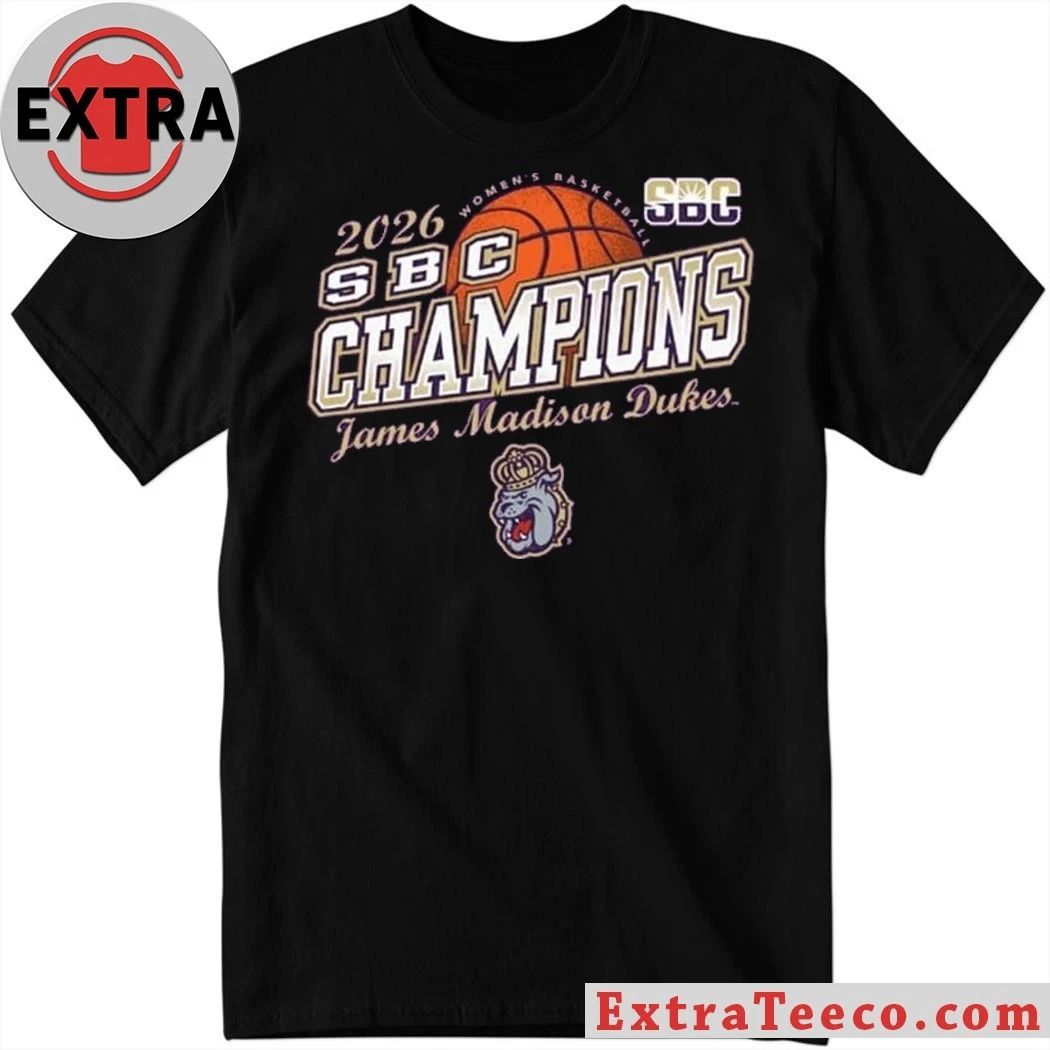 James Madison Dukes 2026 Sun Belt Womens Basketball Conference Tournament Logo Shirt Unisex T-shirt, Sweatshirt, Hoodie, Long Sleeve Tee - T-Shirt, Sweatshirt, Hoodie