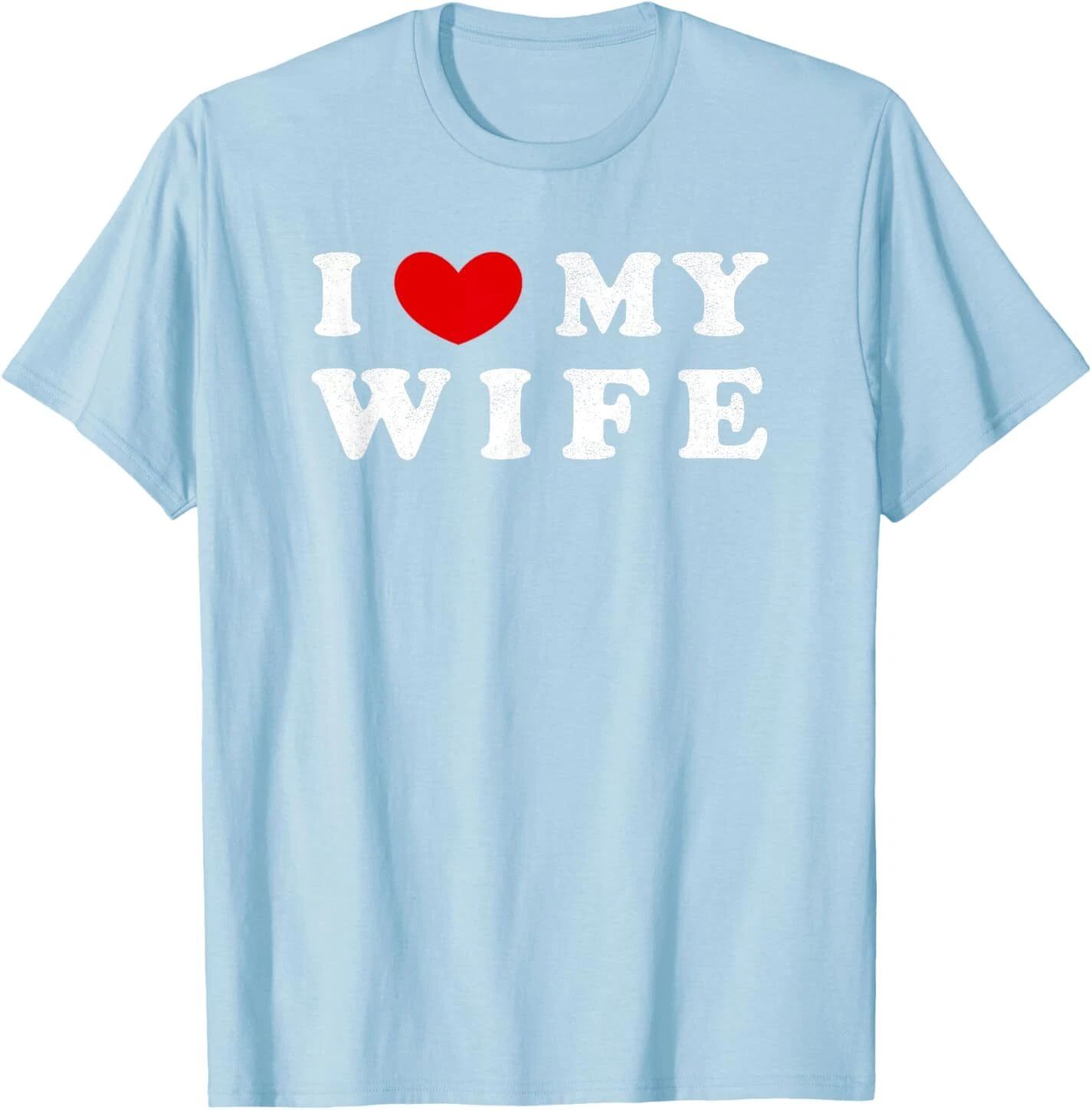 I Heart My Wife, I Love My Wife T-Shirt Unisex T-shirt, Sweatshirt, Hoodie, Long Sleeve Tee - T-Shirt, Sweatshirt, Hoodie